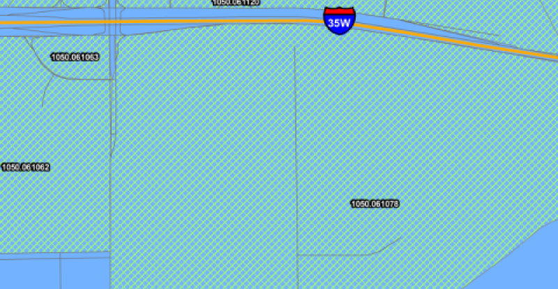 IH 35 W map